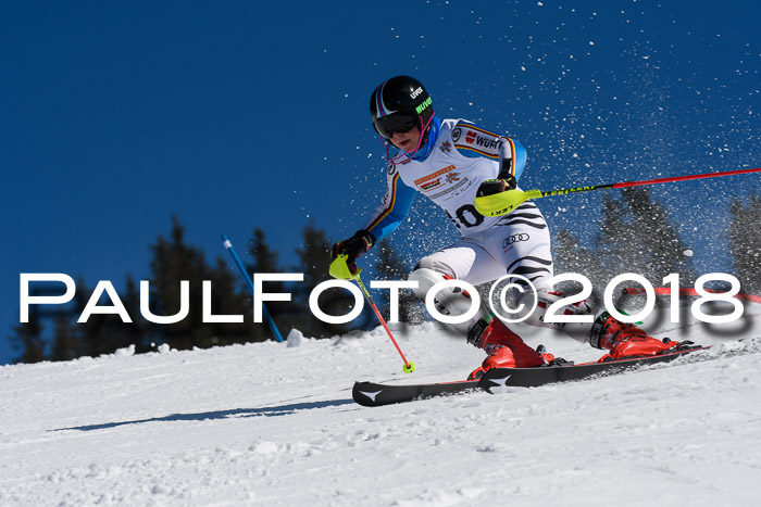 Dt. Schülercup U14 Finale, Slalom, 04.03.2018