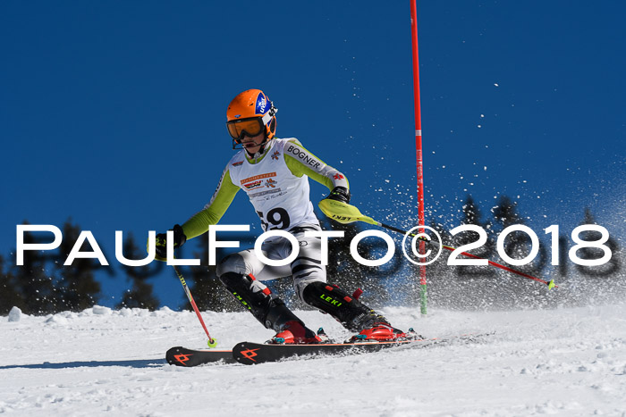 Dt. Schülercup U14 Finale, Slalom, 04.03.2018