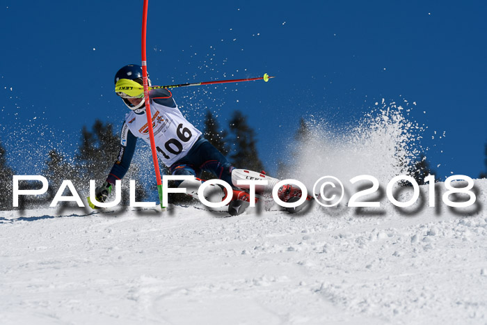 Dt. Schülercup U14 Finale, Slalom, 04.03.2018