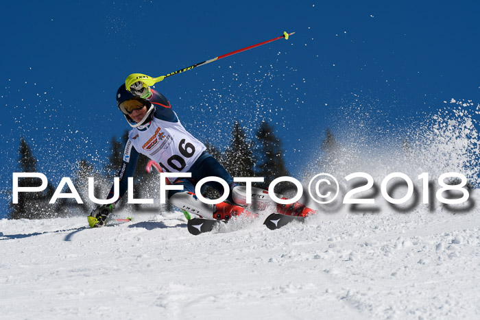 Dt. Schülercup U14 Finale, Slalom, 04.03.2018