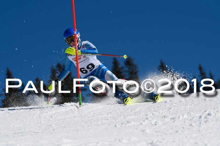 Dt. Schülercup U14 Finale, Slalom, 04.03.2018