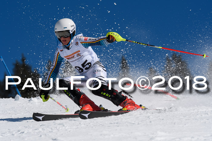 Dt. Schülercup U14 Finale, Slalom, 04.03.2018