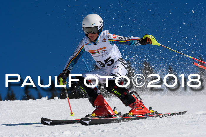 Dt. Schülercup U14 Finale, Slalom, 04.03.2018