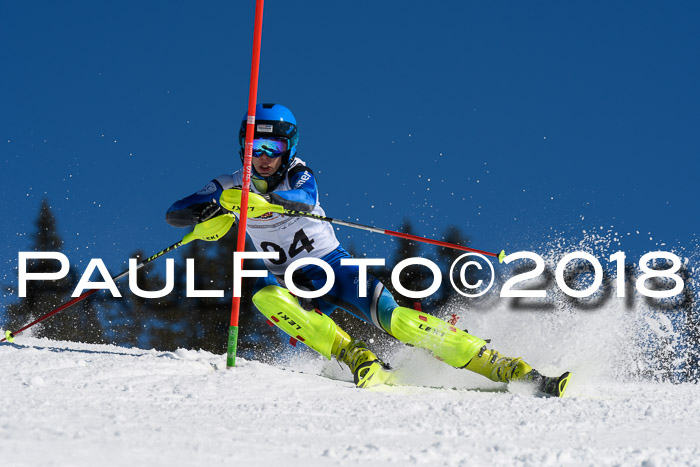 Dt. Schülercup U14 Finale, Slalom, 04.03.2018