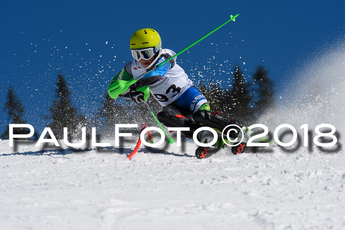 Dt. Schülercup U14 Finale, Slalom, 04.03.2018