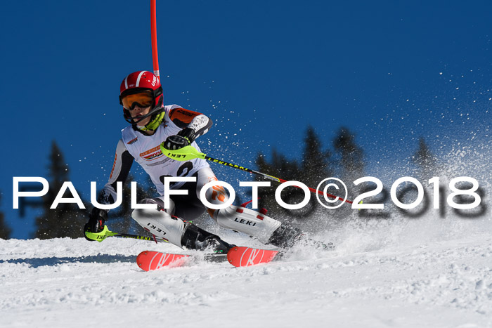 Dt. Schülercup U14 Finale, Slalom, 04.03.2018