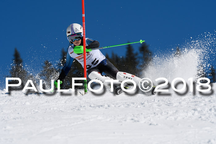 Dt. Schülercup U14 Finale, Slalom, 04.03.2018