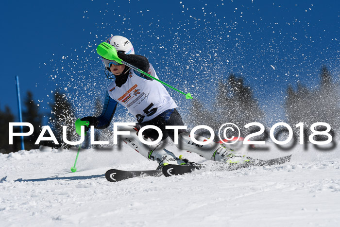 Dt. Schülercup U14 Finale, Slalom, 04.03.2018