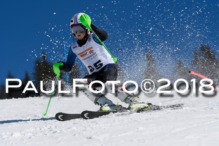 Dt. Schülercup U14 Finale, Slalom, 04.03.2018