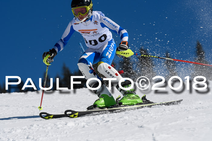 Dt. Schülercup U14 Finale, Slalom, 04.03.2018