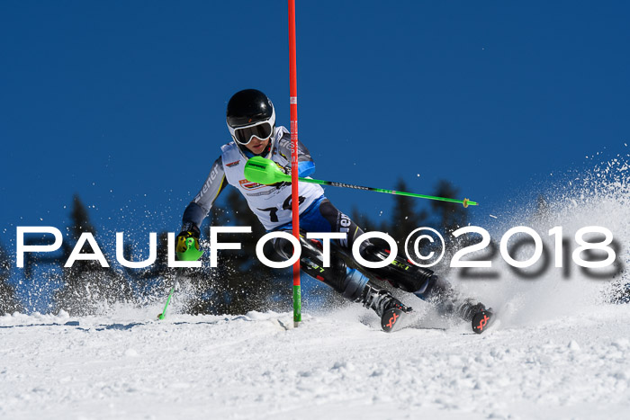 Dt. Schülercup U14 Finale, Slalom, 04.03.2018