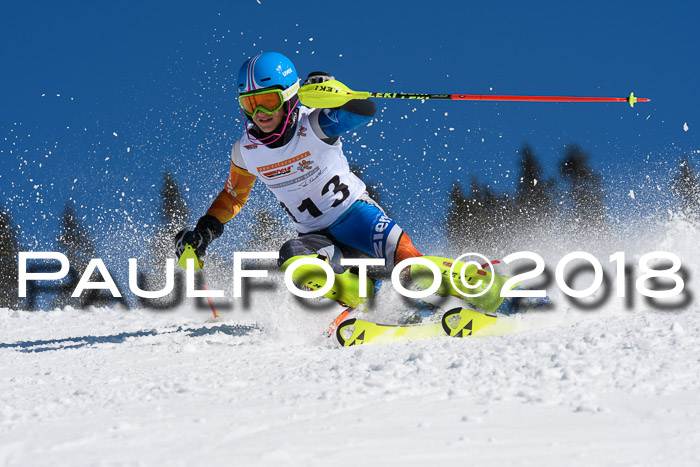 Dt. Schülercup U14 Finale, Slalom, 04.03.2018