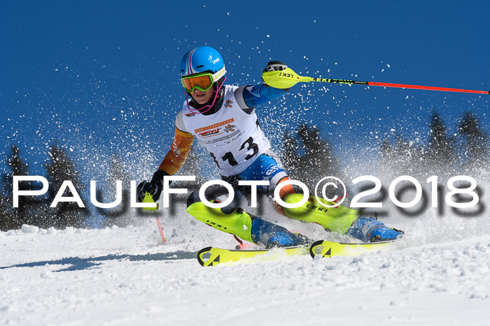 Dt. Schülercup U14 Finale, Slalom, 04.03.2018