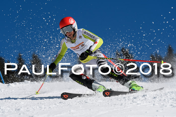 Dt. Schülercup U14 Finale, Slalom, 04.03.2018