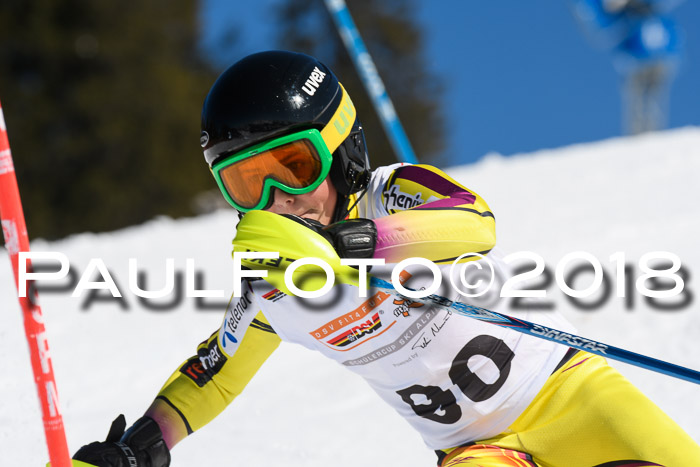 Dt. Schülercup U14 Finale, Slalom, 04.03.2018