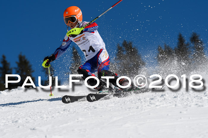 Dt. Schülercup U14 Finale, Slalom, 04.03.2018