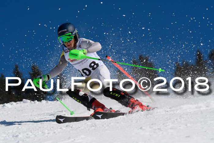 Dt. Schülercup U14 Finale, Slalom, 04.03.2018