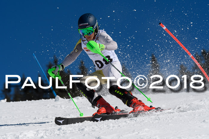 Dt. Schülercup U14 Finale, Slalom, 04.03.2018