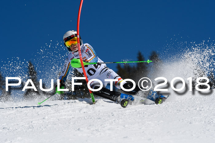 Dt. Schülercup U14 Finale, Slalom, 04.03.2018