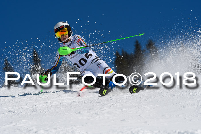 Dt. Schülercup U14 Finale, Slalom, 04.03.2018