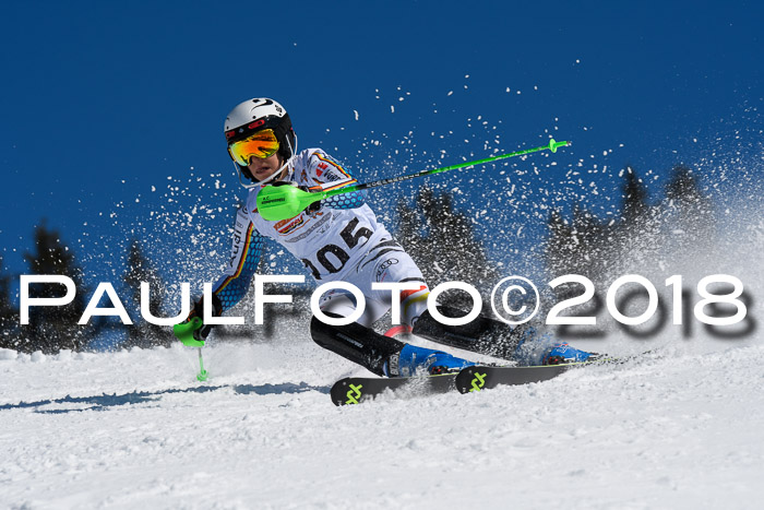 Dt. Schülercup U14 Finale, Slalom, 04.03.2018