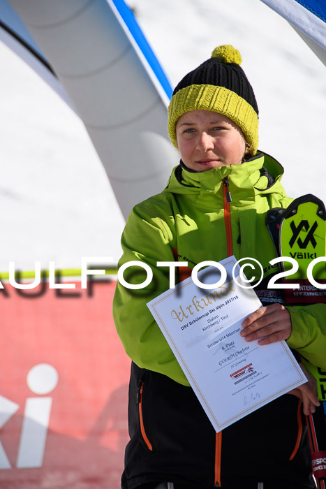 Dt. Schülercup U14 Finale, Slalom, 04.03.2018