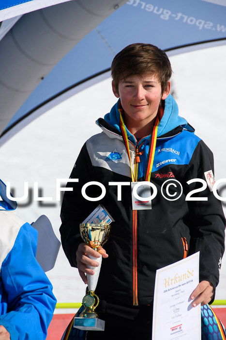 Dt. Schülercup U14 Finale, Slalom, 04.03.2018