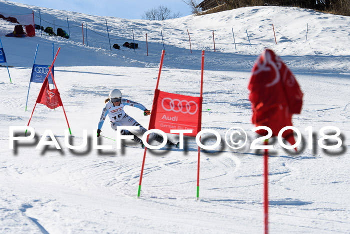 Dt. Schülercup U16 Finale,Parallelslalom, 04.03.2018, Siegerehrungen DSC gesamt