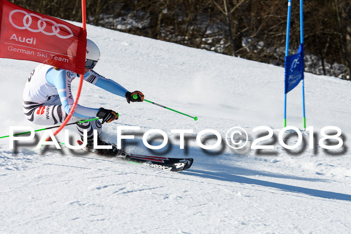 Dt. Schülercup U16 Finale,Parallelslalom, 04.03.2018, Siegerehrungen DSC gesamt