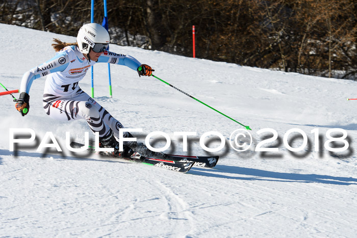 Dt. Schülercup U16 Finale,Parallelslalom, 04.03.2018, Siegerehrungen DSC gesamt