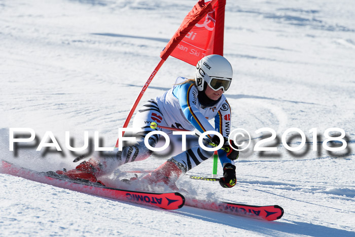 Dt. Schülercup U16 Finale,Parallelslalom, 04.03.2018, Siegerehrungen DSC gesamt