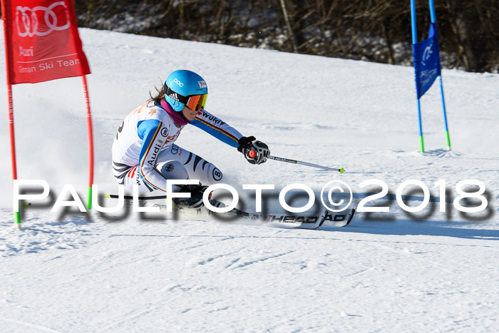 Dt. Schülercup U16 Finale,Parallelslalom, 04.03.2018, Siegerehrungen DSC gesamt