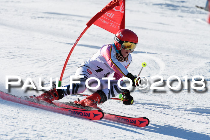 Dt. Schülercup U16 Finale,Parallelslalom, 04.03.2018, Siegerehrungen DSC gesamt