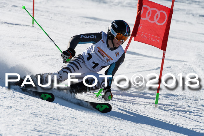 Dt. Schülercup U16 Finale,Parallelslalom, 04.03.2018, Siegerehrungen DSC gesamt