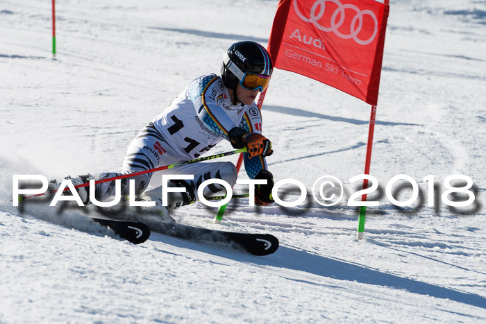 Dt. Schülercup U16 Finale,Parallelslalom, 04.03.2018, Siegerehrungen DSC gesamt