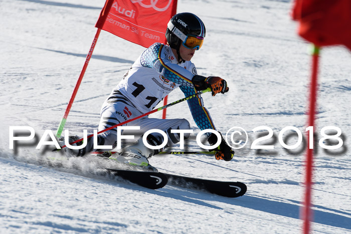 Dt. Schülercup U16 Finale,Parallelslalom, 04.03.2018, Siegerehrungen DSC gesamt