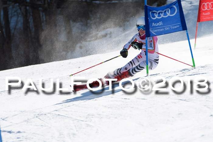 Dt. Schülercup U16 Finale,Parallelslalom, 04.03.2018, Siegerehrungen DSC gesamt