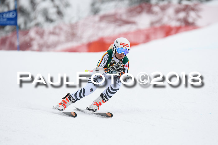 FIS, Int. Dt. Meisterschaft Super-G, NC,  Damen + Herren, 23.03.2018