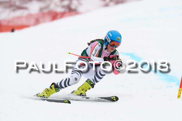 FIS, Int. Dt. Meisterschaft Super-G, NC,  Damen + Herren, 23.03.2018