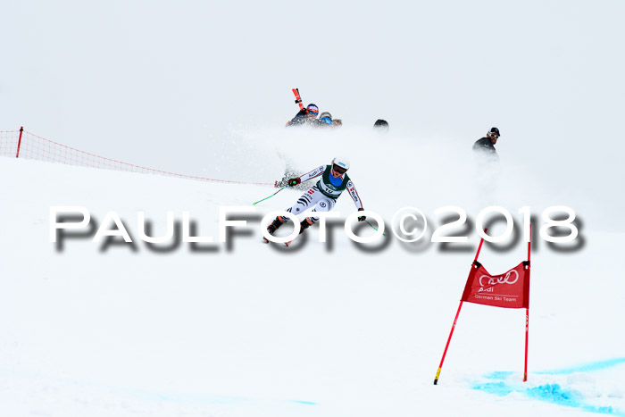 FIS, Int. Dt. Meisterschaft Super-G, NC,  Damen + Herren, 23.03.2018