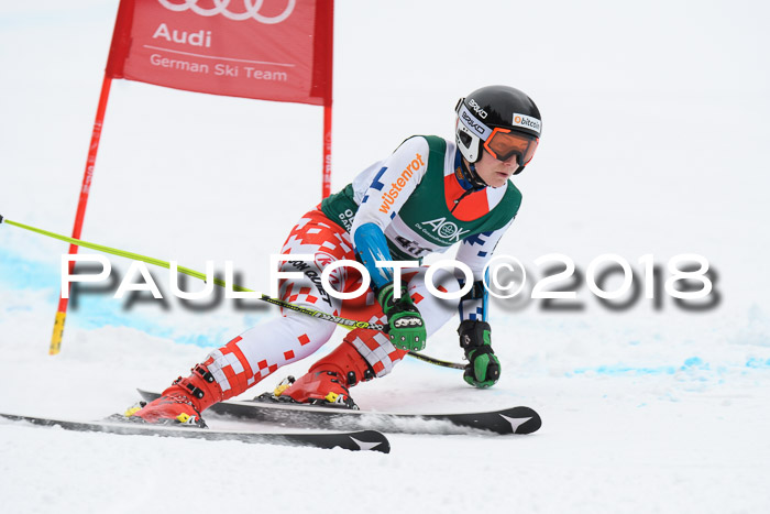 FIS, Int. Dt. Meisterschaft Super-G, NC,  Damen + Herren, 23.03.2018