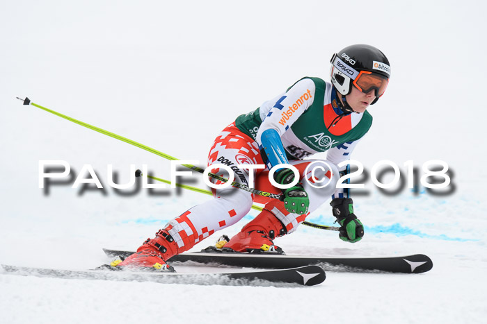 FIS, Int. Dt. Meisterschaft Super-G, NC,  Damen + Herren, 23.03.2018