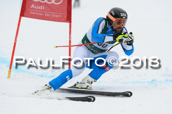 FIS, Int. Dt. Meisterschaft Super-G, NC,  Damen + Herren, 23.03.2018