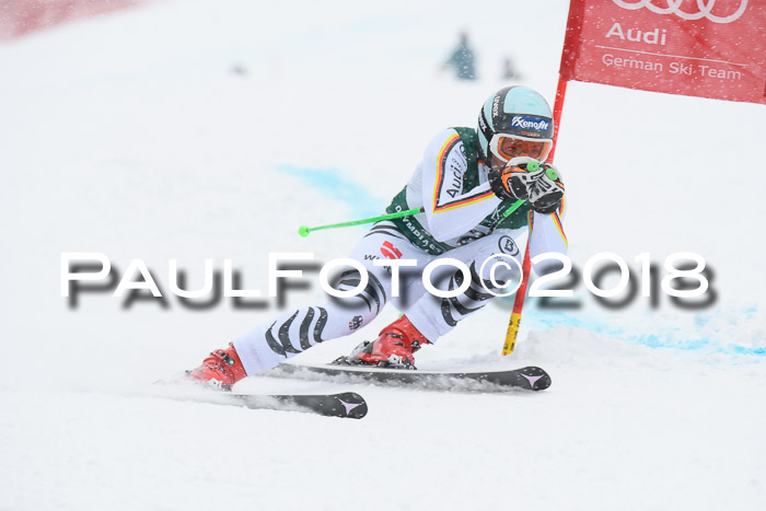 FIS, Int. Dt. Meisterschaft Super-G, NC,  Damen + Herren, 23.03.2018