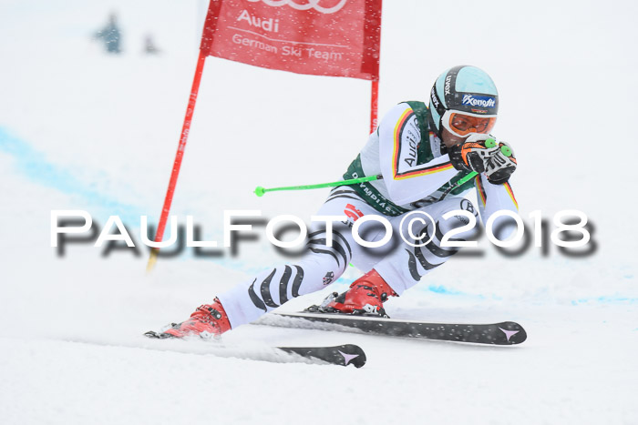 FIS, Int. Dt. Meisterschaft Super-G, NC,  Damen + Herren, 23.03.2018