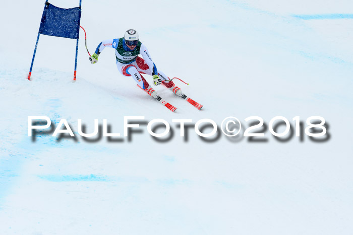 FIS, Int. Dt. Meisterschaft Super-G, NC,  Damen + Herren, 23.03.2018