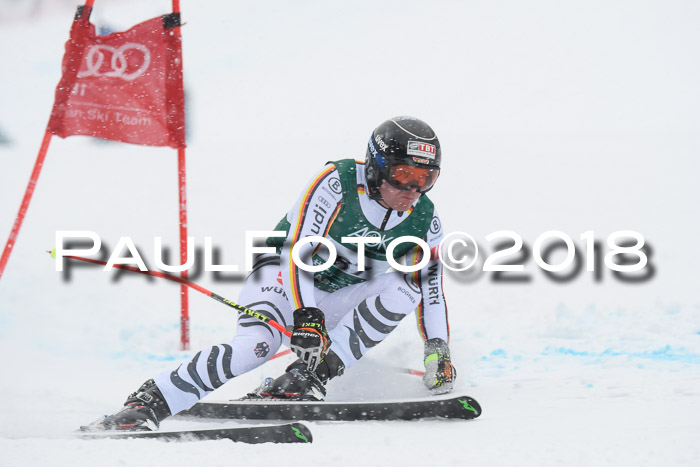 FIS, Int. Dt. Meisterschaft Super-G, NC,  Damen + Herren, 23.03.2018