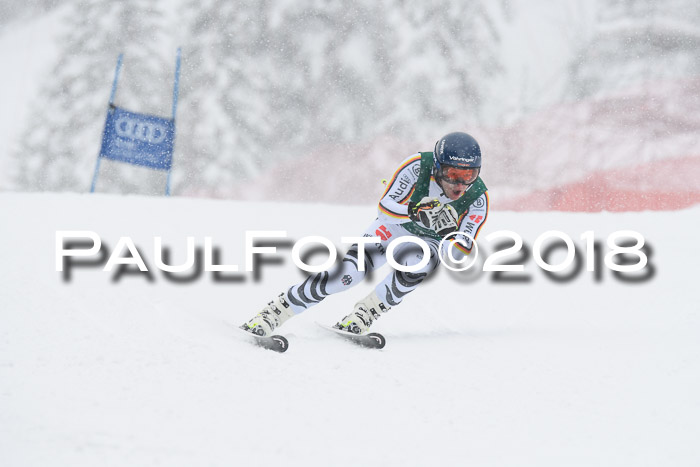 FIS, Int. Dt. Meisterschaft Super-G, NC,  Damen + Herren, 23.03.2018