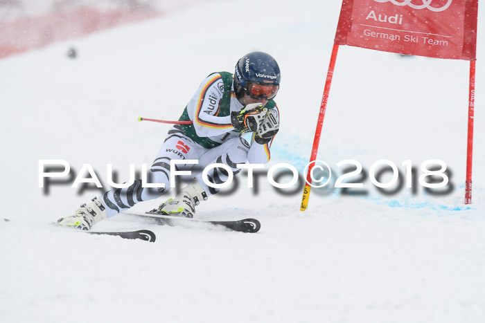 FIS, Int. Dt. Meisterschaft Super-G, NC,  Damen + Herren, 23.03.2018