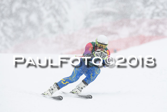 FIS, Int. Dt. Meisterschaft Super-G, NC,  Damen + Herren, 23.03.2018